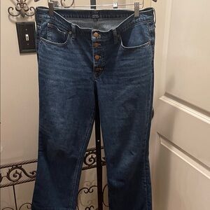 J. Crew Dark Blue Flare Jeans- NWOT